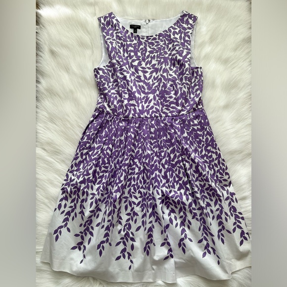 Floral Leafs summer dress by TABLOTS - Picture 3 of 11